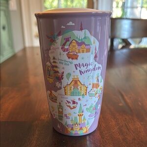 Magic Kingdom Purple Travel Mug